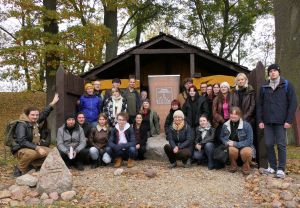 Studentki i Studenci naszego Wydziału, w Rezerwacie Archeologicznym